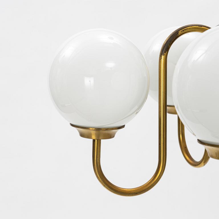 A Swedish Modern ceiling lamp, mid 20th Century.