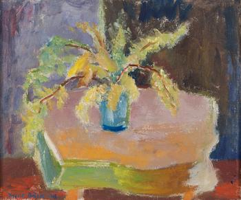 Yngve Bäck, oil on canvas, signed and dated -48.