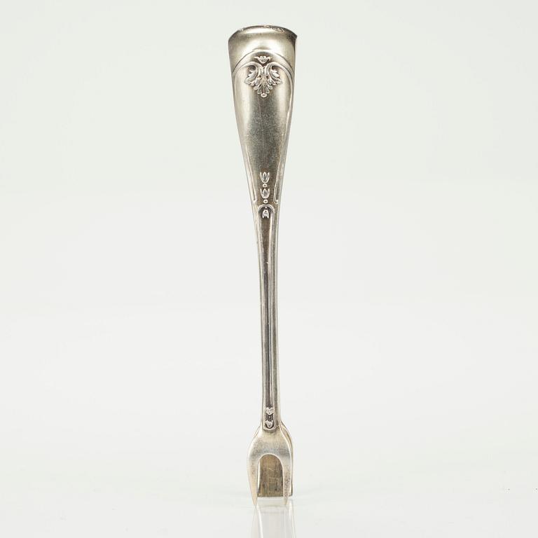 CITRUSTÅNG, 84 förgyllt silver. Fabergé Moskva 1907-17. Vikt 21,2 g.
