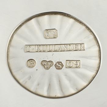 LJUSSTAKAR, ett par, silver, T Kullander, Borås, 1964. Vikt 700 g.