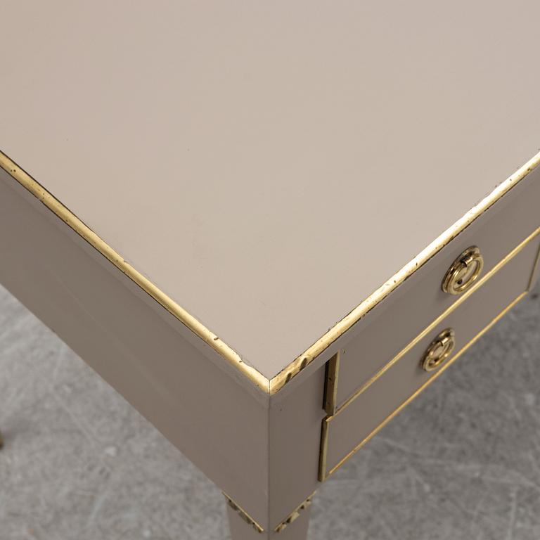 A Gustavian style ladies' writing desk, mid-20th century.