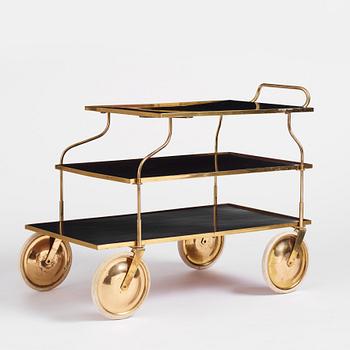 Josef Frank, a tea trolley model "B 889", Firma Svenskt Tenn, 1930s.