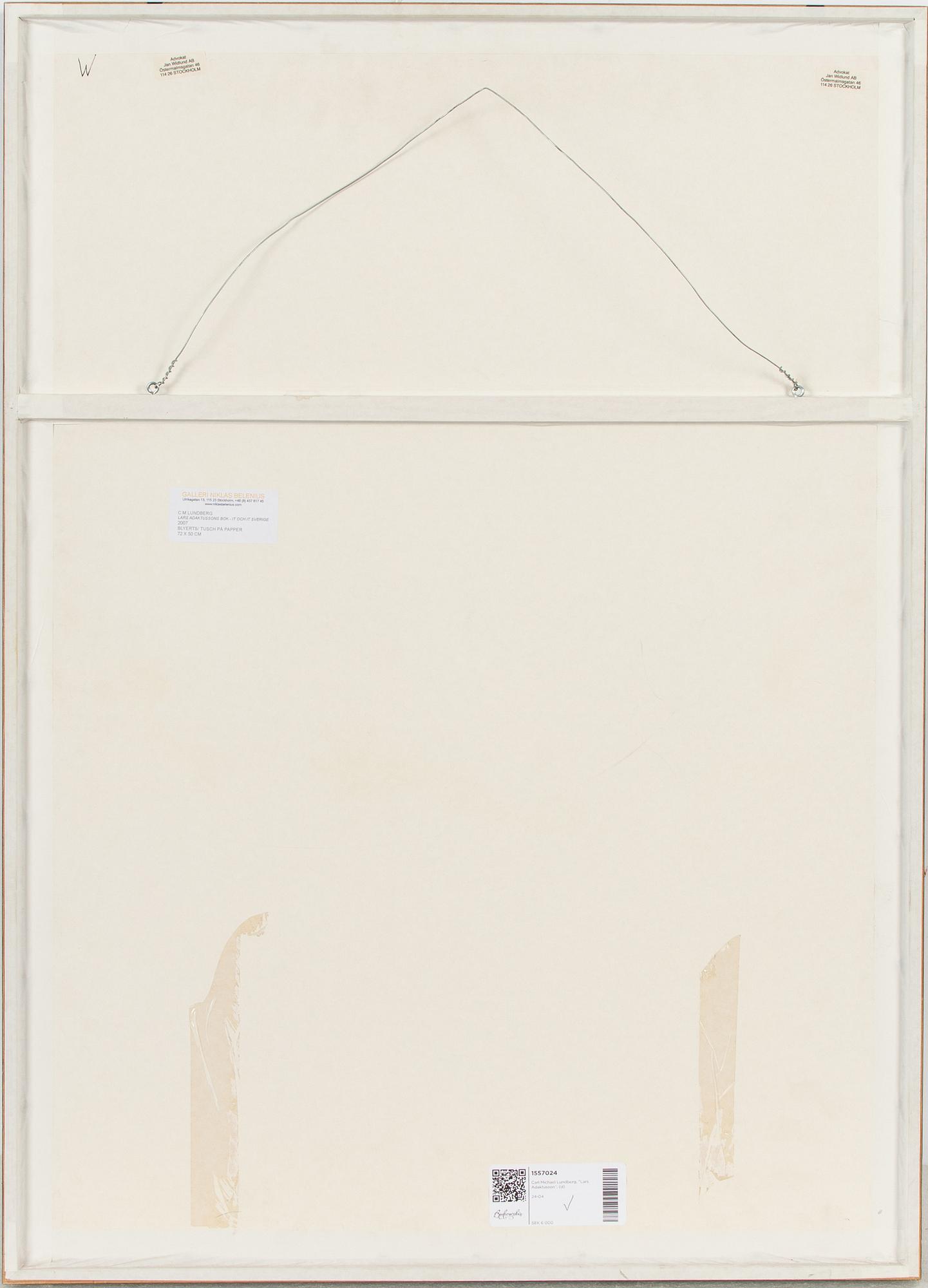 Carl Michael Lundberg, "Lars Adaktusson".