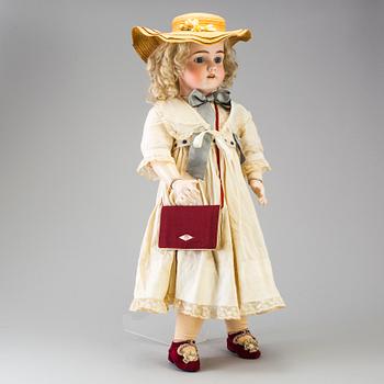 A bisque head doll "Walküre", Germany, ca 1920.