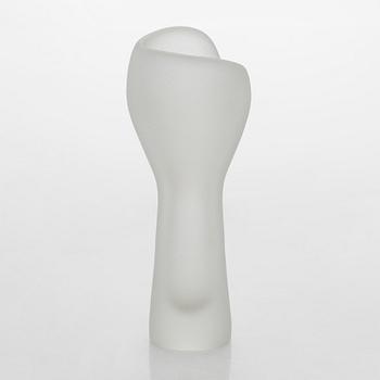Timo Sarpaneva, maljakko, "Hiidennyrkki", signeerattu Timo Sarpaneva Iittala -56.
