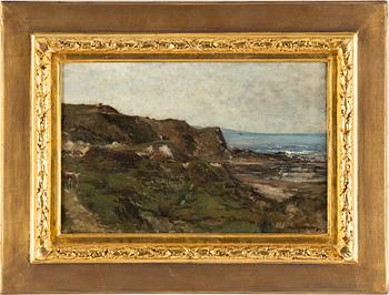 Alfred Wahlberg, oil on canvas, signed.