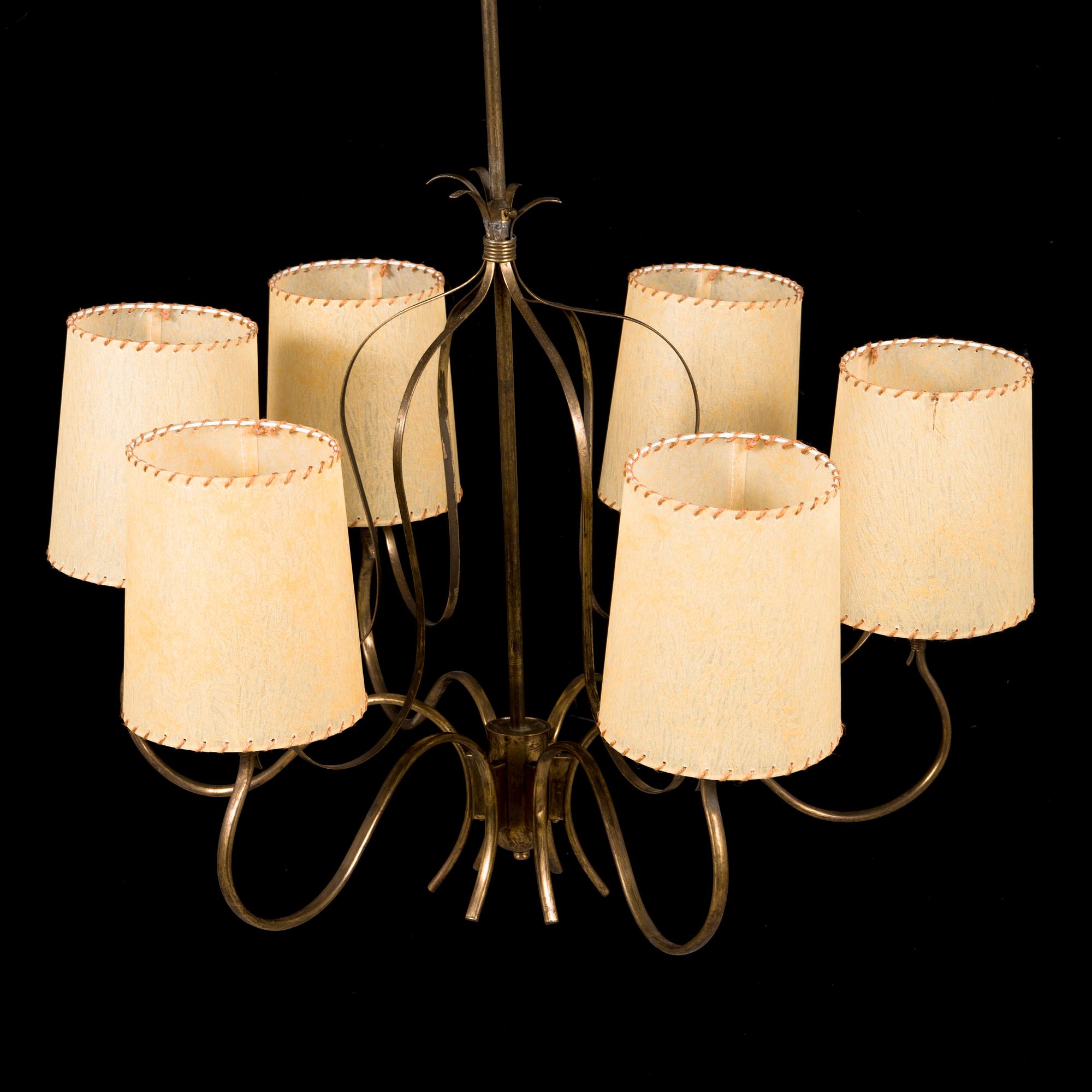 PAAVO TYNELL, TAKLAMPA, modell 9001, Taito, 1900-talets mitt.