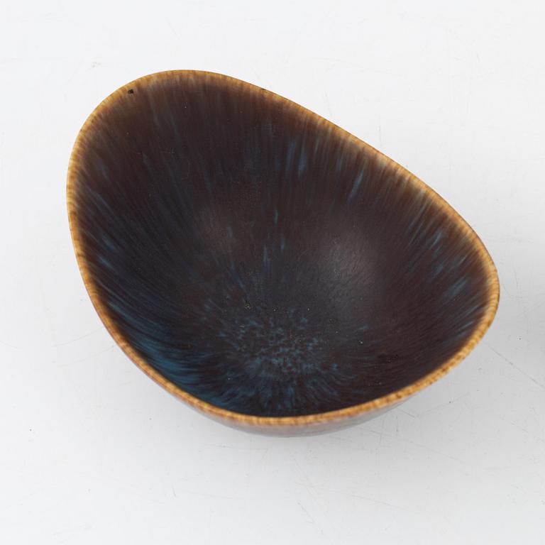 Gunnar Nylund, Vas samt skål, stengods, Rörstrand.