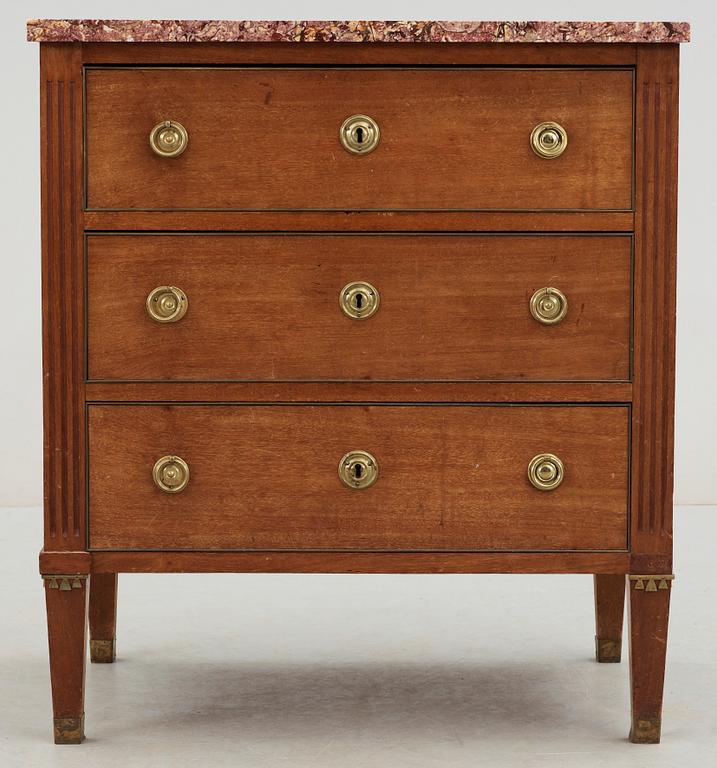 BYRÅ, gustaviansk stil, 1800-talets slut/1900-talets början.