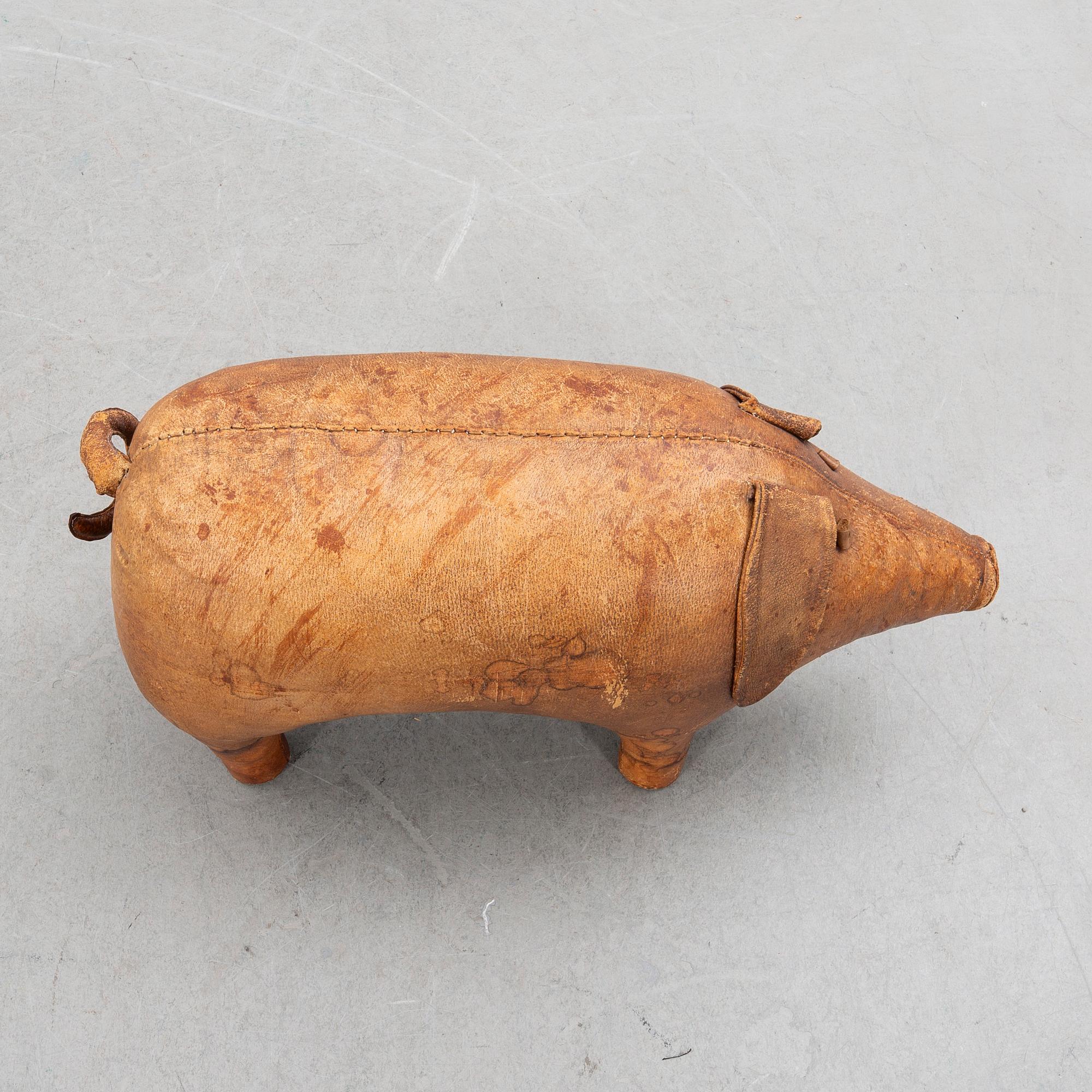 Dimitri Omersa & Co, footstool, second half of the 20th century. Offered by the firm Svenskt Tenn.