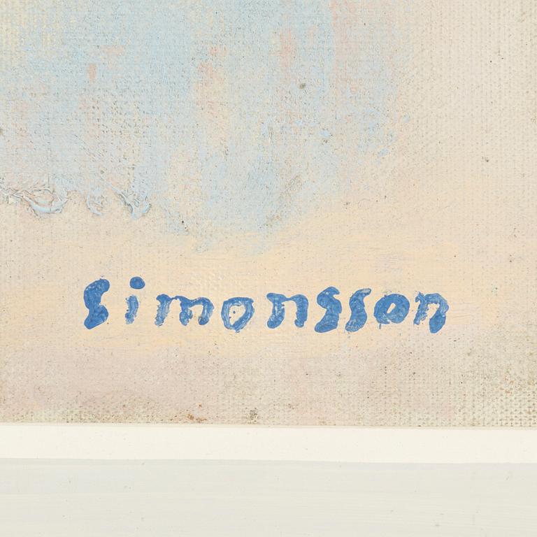 Birger Simonsson, oil on canvas, signed by the estate.