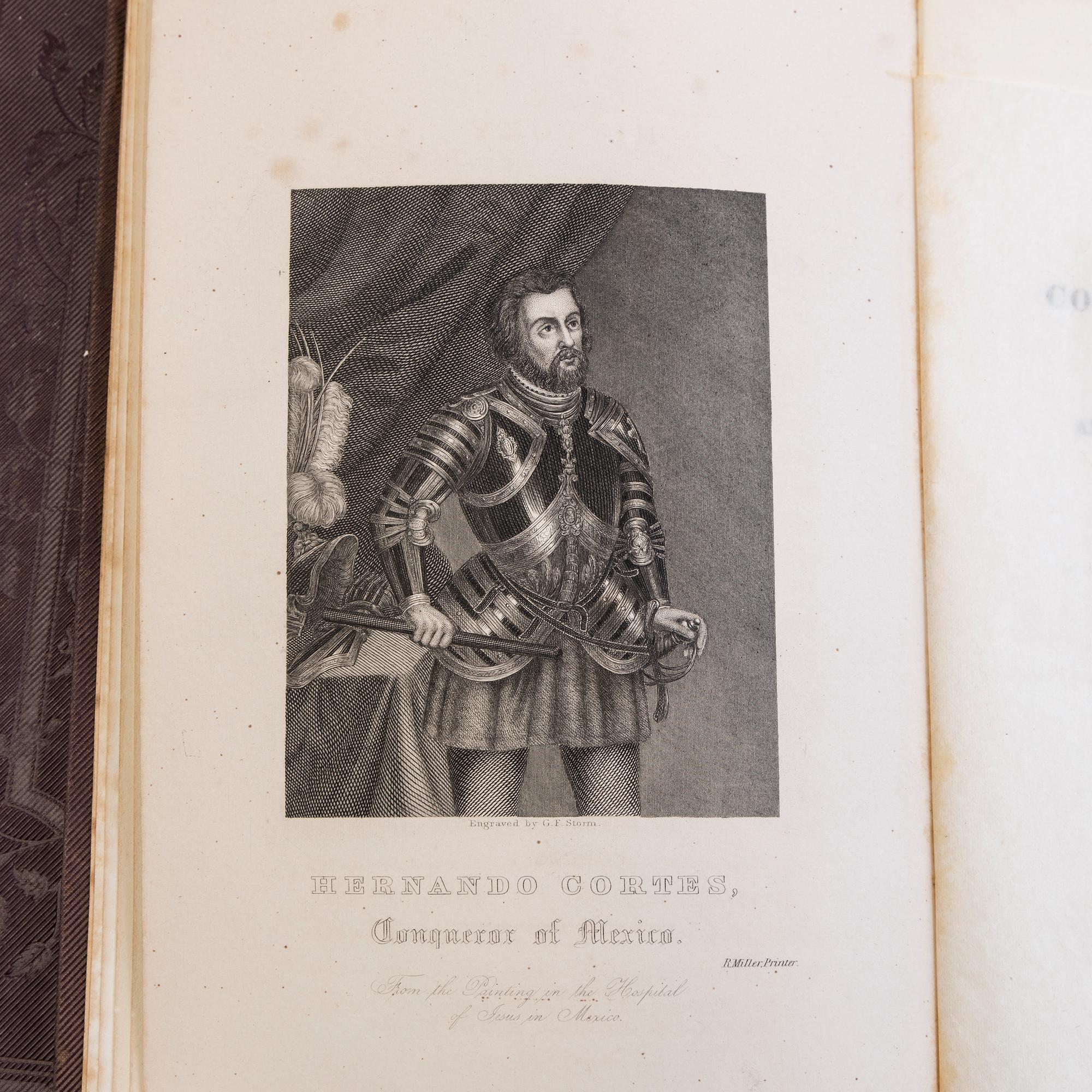 BÖCKER, William H. Prescott, Mexikos historia, 1843.