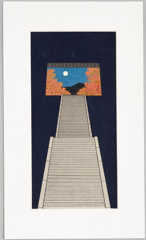 Teruhide Kato, 'Stairway to Autumn Moon'.