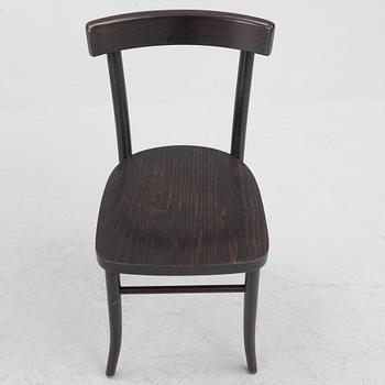 Chairs, 4 pcs, model 77, Ton, Czech Republic.