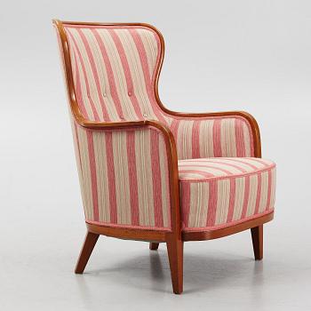 A Swedish Modern armchair, mid-20th Century.