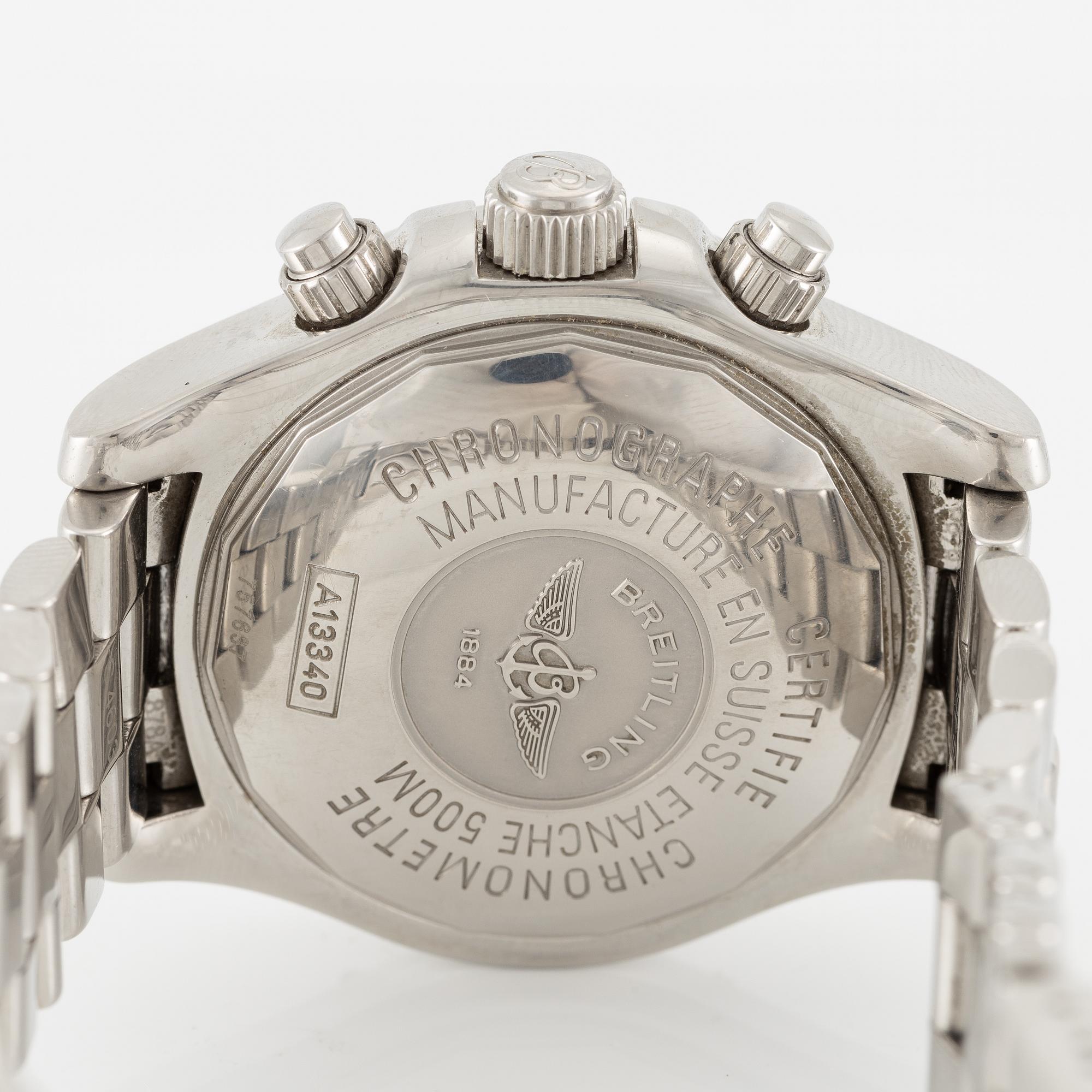 Breitling, Chrono SuperOcean, Chronometer, chronograph, wristwatch, 42 mm.