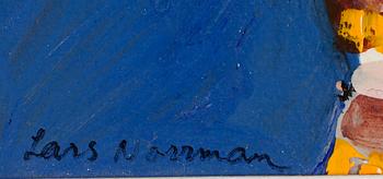 LARS NORRMAN, olja på pannå, signerad.