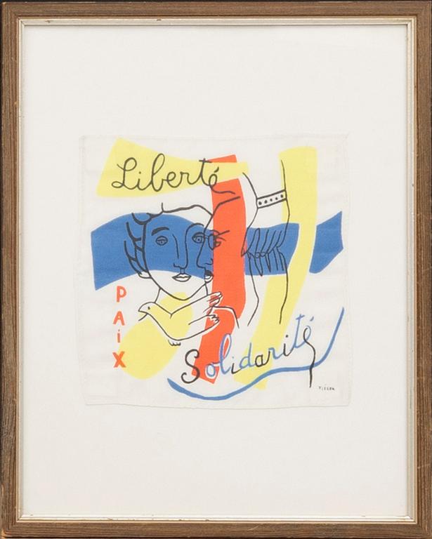 Fernand Léger, "Liberté Paix Solidarité".