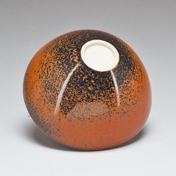 SKÅL, stengods.  Stig Lindberg, Studiohanden. Gustavsberg, 1960-tal.