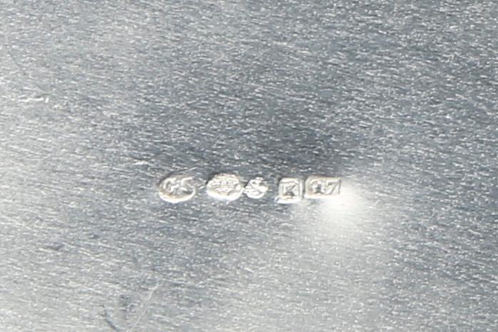 A Swedish 20th century 3 pcs silver coffee service mark of G Svensson Kalmar 1918 total weight ca 960 gr.