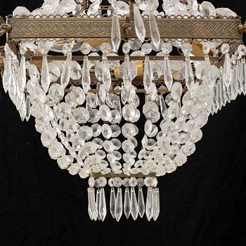 Chandelier, circa 1900.