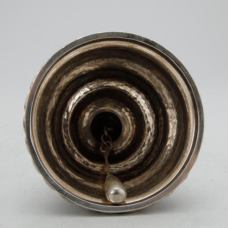 BORDSPINGLA, silver, Danmark 1916. Tot ca 75 gram.