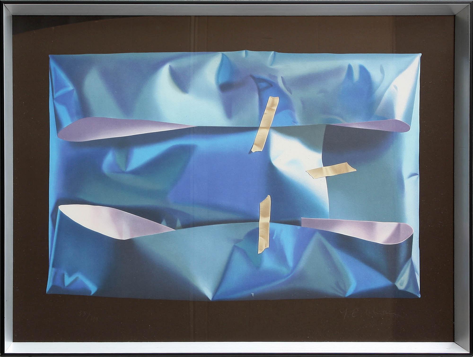 YRJÖ EDELMAN, färglitografi, sign o numr 33/199.