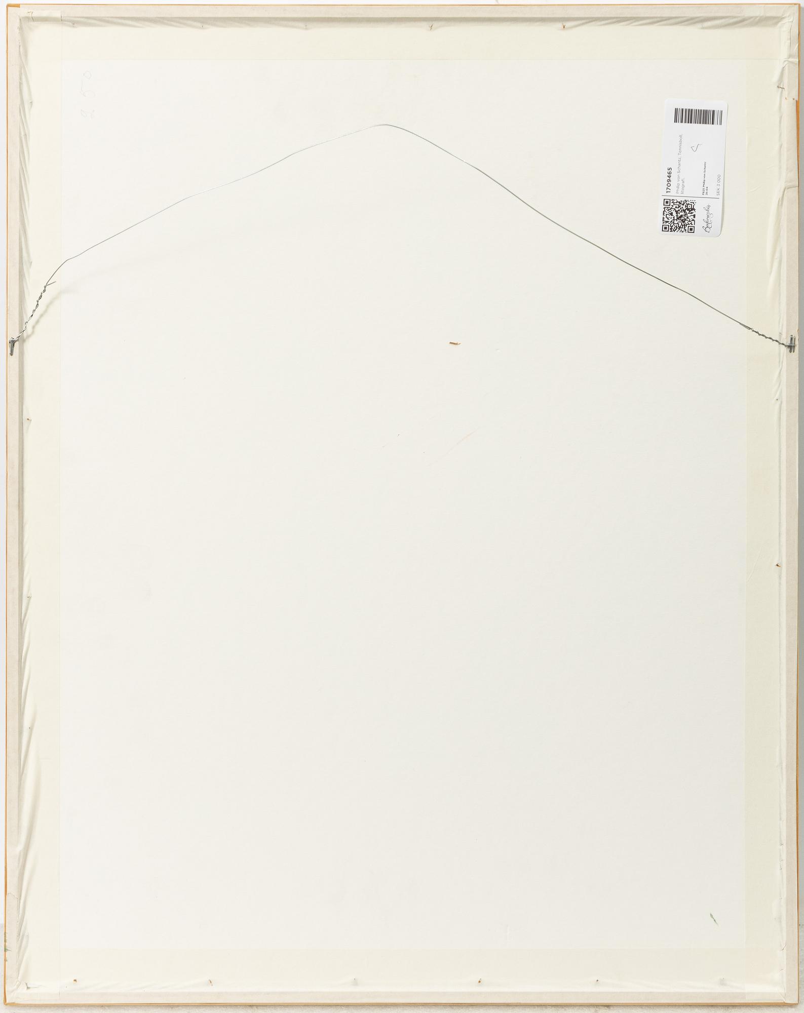 Philip von Schantz, "Tennisboll".