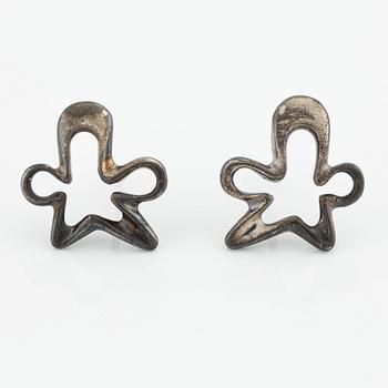 Georg Jensen, Henning Koppel, earrings, sterling silver.