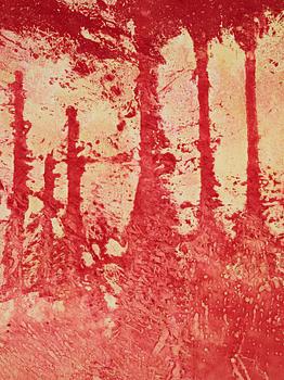 Christian Cavallin, akryl på duk, signerad och daterad -89 a tergo.