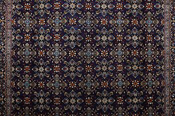 A carpet, Moud, ca 398 x 302 cm.