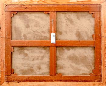 August Hagborg, olja på duk signerad.