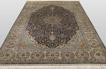 Rug, Oriental silk, 275 x 185 cm.