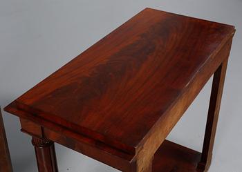 SPEGEL samt KONSOLBORD, 1800-talets mitt.