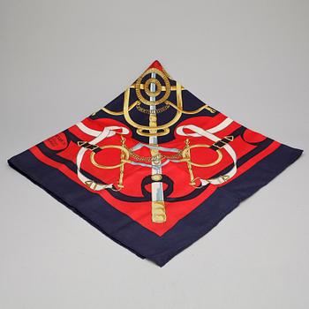 SCARF, siden, "Eperon d'Or", Hermès, Paris.