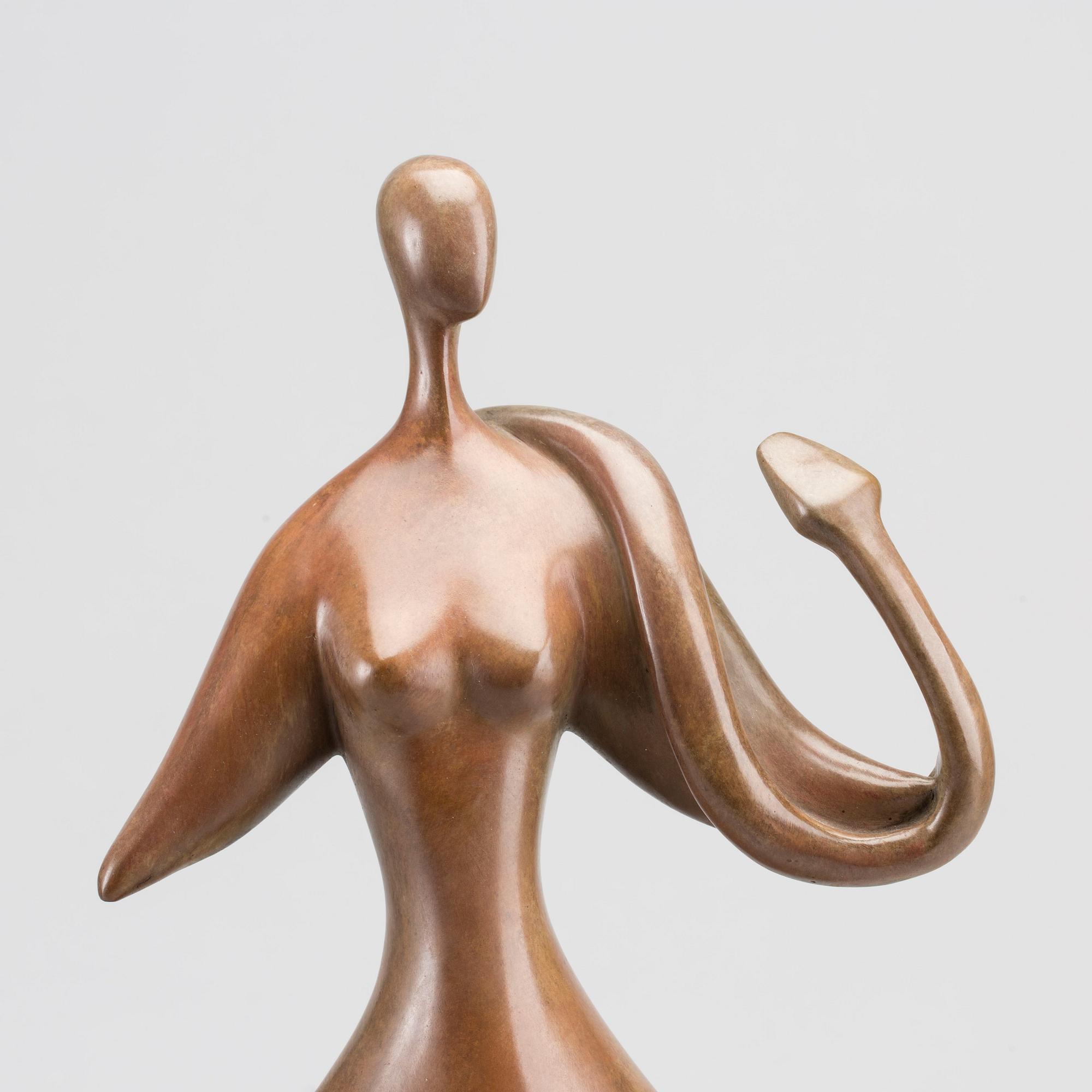 MARIE-MADELEINE GAUTIER, sculpture, bronze, signed and numbered.