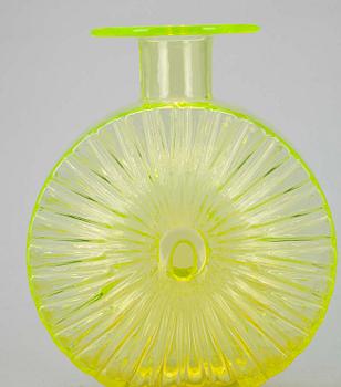 VAS, glas, "Aurinkopullo", Helena Tynell, Riihimäen Lasi, 1900-talets senare hälft.
