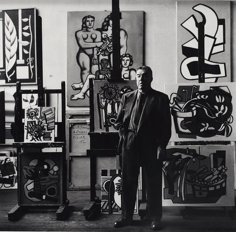 Lennart Olson, Portrait of Fernand Léger, 1954.