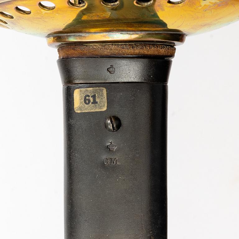A Swedish cavalry sabre 1893 pattern, with scabbard.