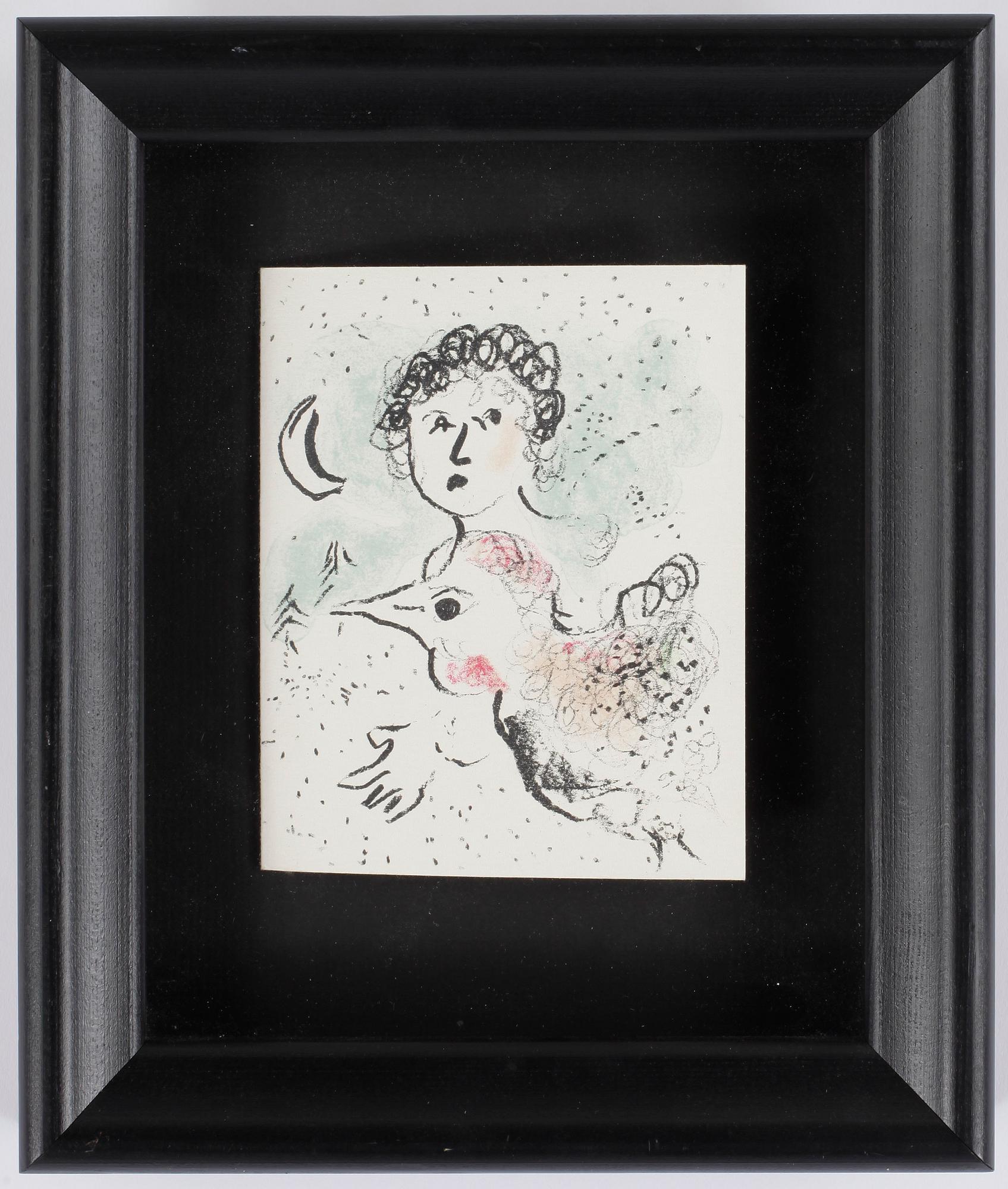 MARC CHAGALL, efter, litografi. Sign i trycket.