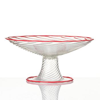 Dante Marioni, skål på fot, glas, Seattle 1995.