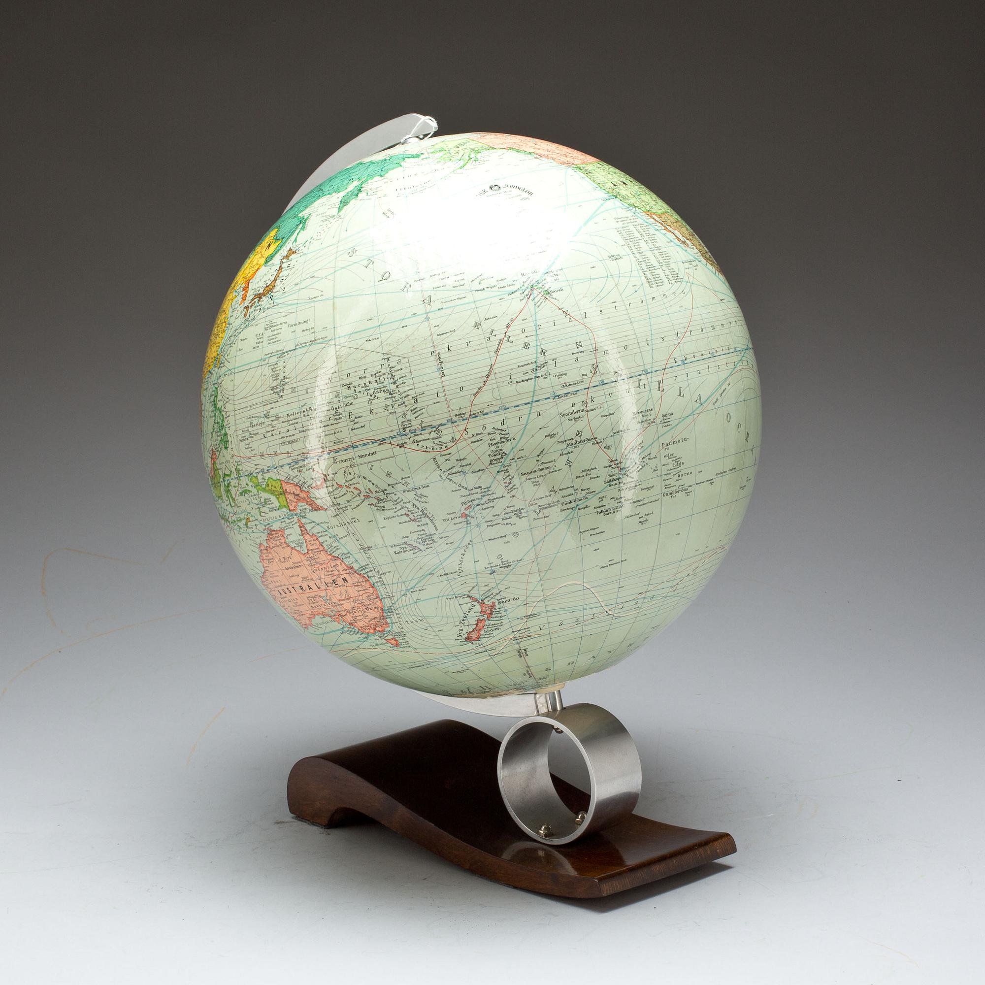 JORDGLOB, "FLEMINGS VERLAG" 1900-talets andra hälft.