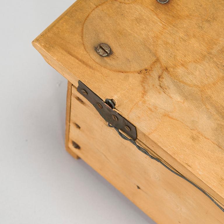 Yrjö Blomstedt, Sängynpäädyt, avohylly ja seinähylly 1898.