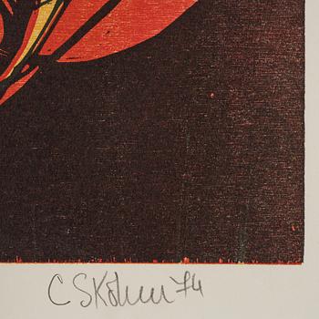 Cecil Skotnes, Untitled from: "Hommage aux Prix Nobel" (The Nobel Prize Portfolio).