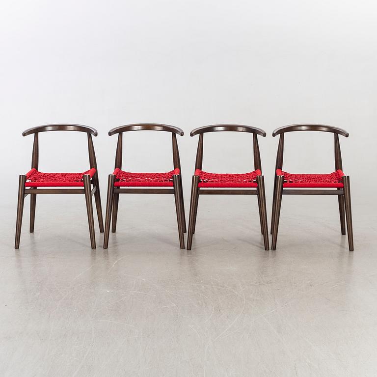 John Vogel, karmstolar 8 st, West Elm USA, 2000-tal.