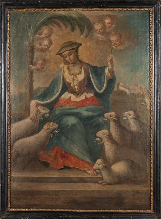 Unknown artist, 18th century, oil on canvas.