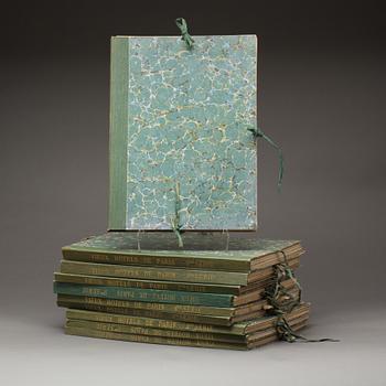 MAPPAR, 10 vol, J.VACQUIER, Les Vieux Hotels de Paris. Decorations Exterieures et Interieures.
