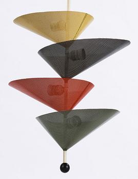 MATHIEU MATEGOT, Atelier Mategot, tillskriven, takarmatur, Frankrike 1950-tal.