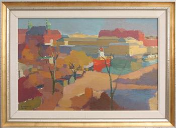 RICHARD BJÖRKLUND, olja på duk, sign o dat- 44-45.