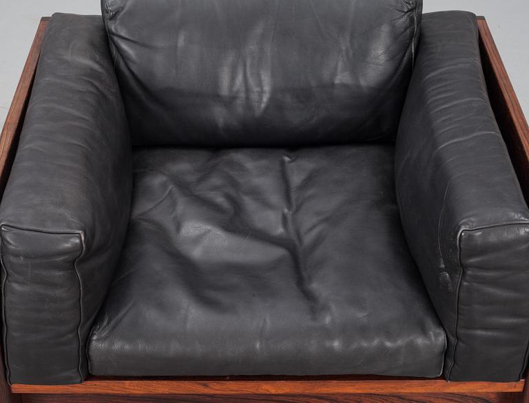 SOFFGRUPP, 3 delar. "Bastiano" av Afra och Tobia Scarpa, Knoll International, Haimi. 1960-tal.